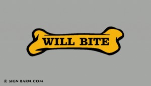 will bite