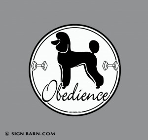 Slideshow Image - Poodle Obedience