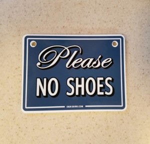 Please No Shoes - Interior/Exterior Sign - Sign Barn - Sheffield in the ...